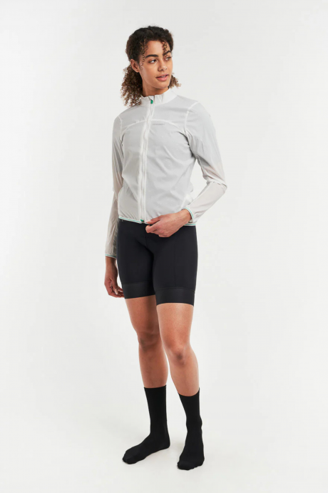 Veste manches longues coupe-vent Peppermint Cycling Wind Jackt Light Grey