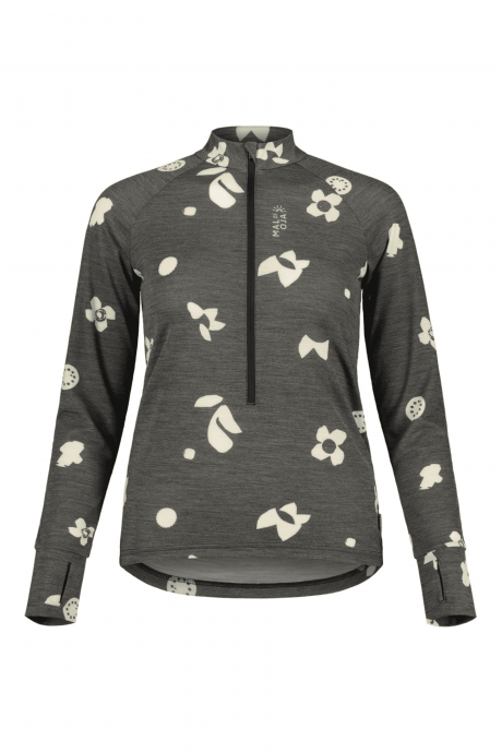 Top technique en merino Maloja TraunseeM Deep Black Sundry