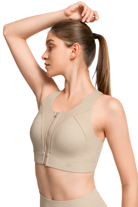 Brassière de sport Yvette Tilly Light Brown