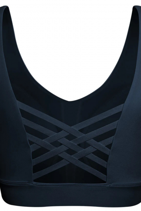 Brassière de sport Yvette Franca Navy
