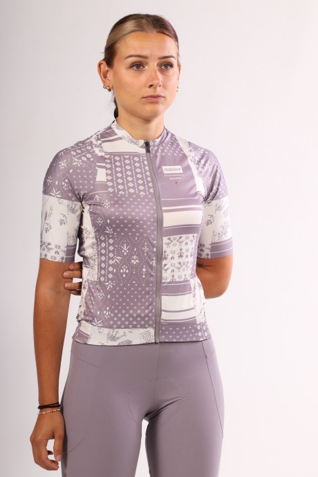 Maillot de vélo Maloja SokostiM smoky purple anniversary