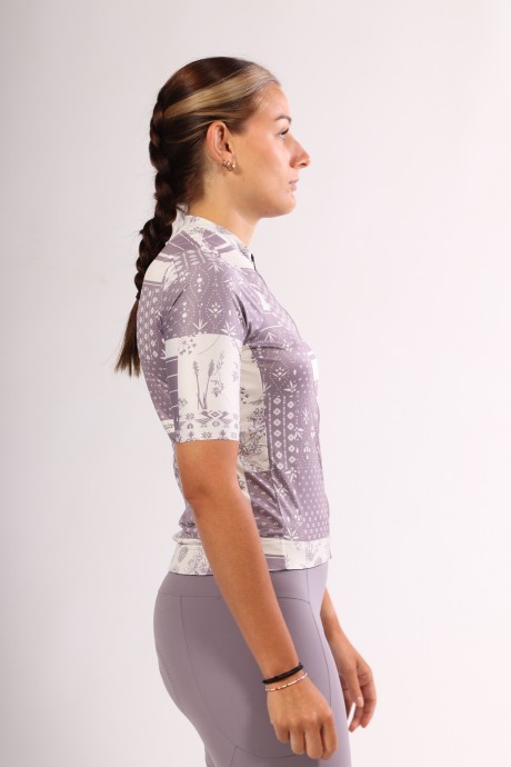 Maillot de vélo Maloja SokostiM smoky purple anniversary