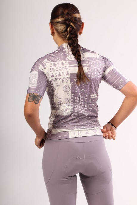 Maillot de vélo Maloja SokostiM smoky purple anniversary