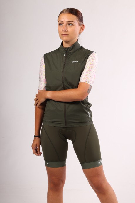 Veste de vélo sans manches coupe-vent Maloja SeisM alpine woods