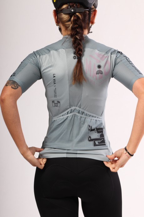 Maillot de vélo Maloja BleesM sage