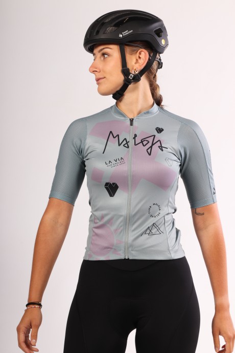 Maillot de vélo Maloja BleesM sage