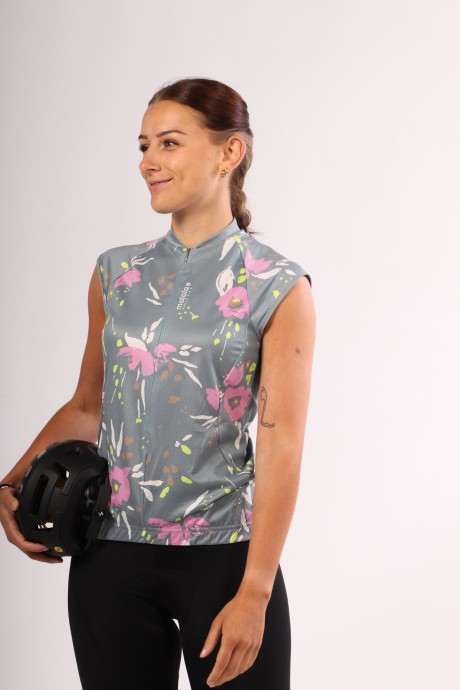 Maillot de vélo sans manches Maloja VilsaM Sage