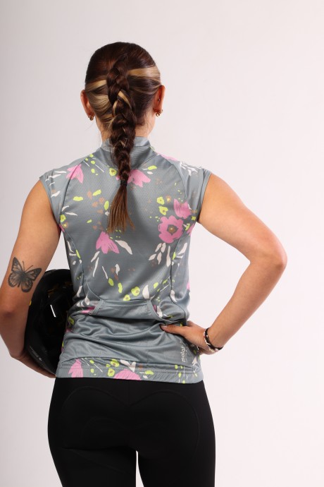 Maillot de vélo sans manches Maloja VilsaM Sage