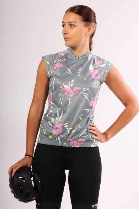 Maillot de vélo sans manches Maloja VilsaM Sage