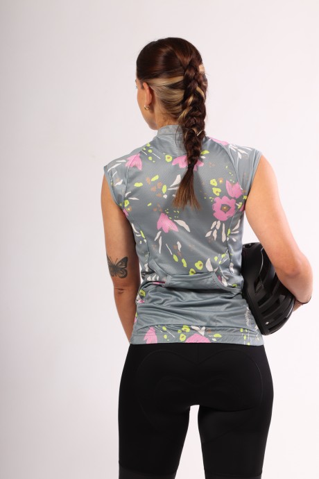 Maillot de vélo sans manches Maloja VilsaM Sage