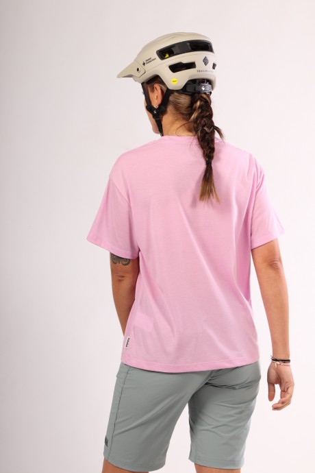 T-Shirt de vélo manches courtes Maloja LenksteinM magnolia