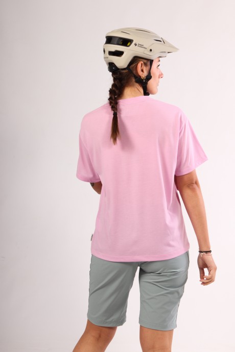 T-Shirt de vélo manches courtes Maloja LenksteinM magnolia