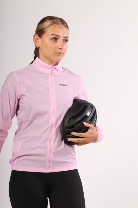 Veste de vélo coupe-vent Maloja SeisM magnolia