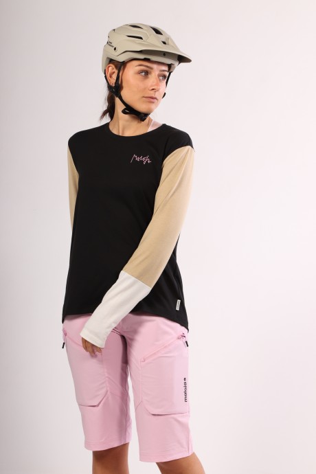 T-Shirt de vélo manches longues Maloja TurnerkampM deep black
