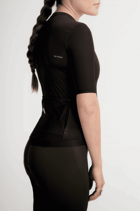 Maillot de vélo Peppermint Signature Jersey Black