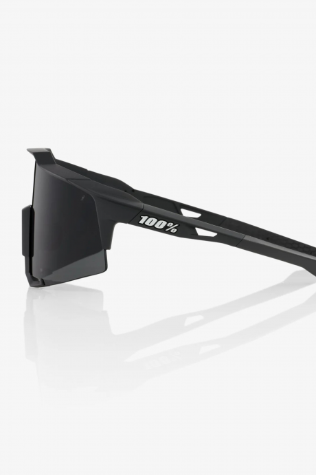 Lunettes de sport 100% Speedcraft  Soft Track Black Smoke Lens