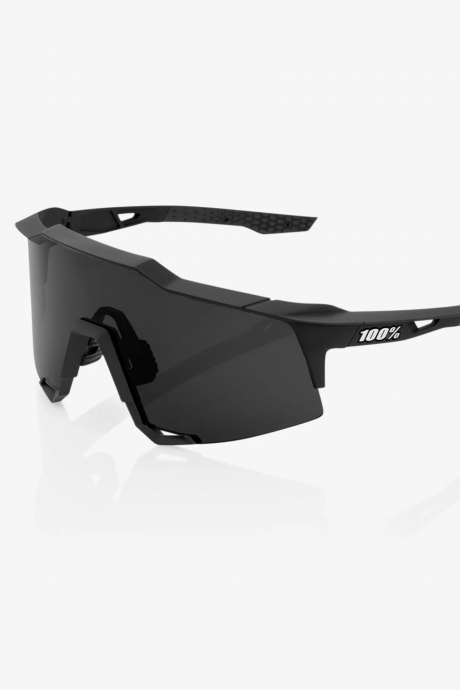 Lunettes de sport 100% Speedcraft  Soft Track Black Smoke Lens