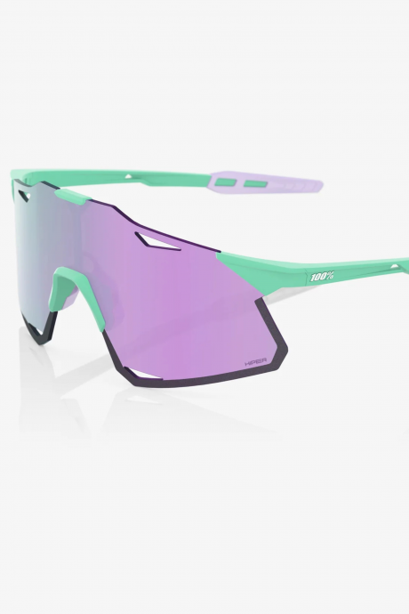 Lunettes de sport 100% Hypercraft Soft Tract Mint Hiper Lavender Mirror Lens