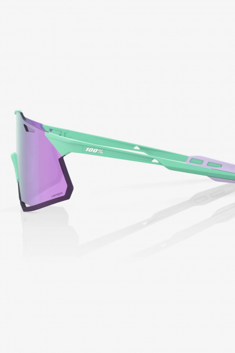 Lunettes de sport 100% Hypercraft Soft Tract Mint Hiper Lavender Mirror Lens