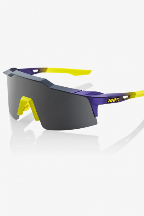 Lunettes de sport 100% Speedcraft SL Matte Metallic Digital Brights Smoke Lens