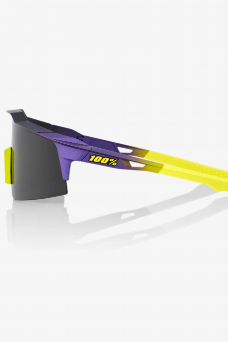 Lunettes de sport 100% Speedcraft SL Matte Metallic Digital Brights Smoke Lens