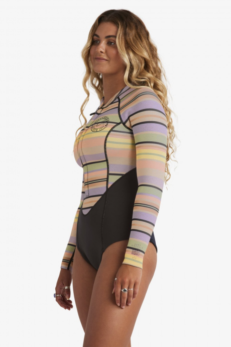 Springsuit à manches longues 2/2 mm Billabong Salty Dayz Black Multi