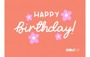 
			                        			Happy Birthday !